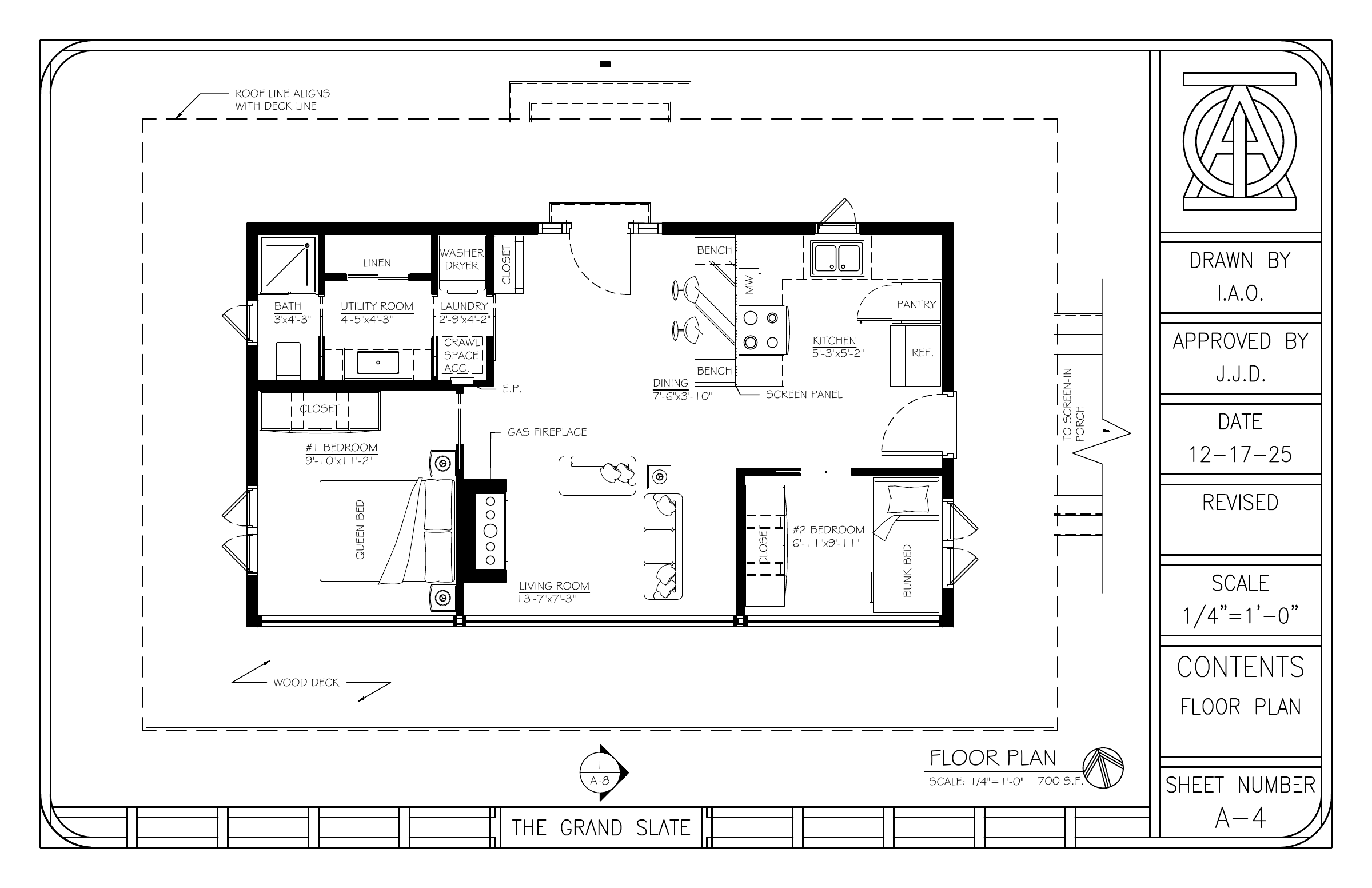 The Slate drawing sheet 4 of 8